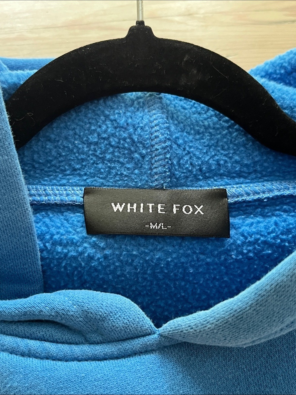 WHITE FOX Los Angeles Leisure Club Blue Hoodie - Picture 3 of 6
